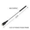 Digital Walkie Talkie Antenna 400-530MHZ U section For Hytera X1E X1P PD600 PD660 PD680 Two Way Radio