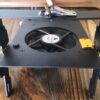 Free shipping Bracket Holder Stand Heatsink + Cooling Fan For XIEGU G90 G90S Ham HF Radio