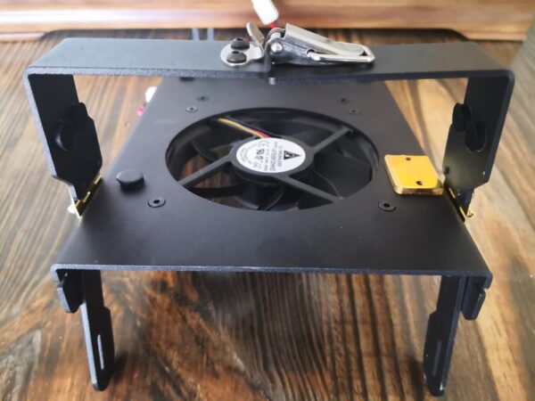 Free shipping Bracket Holder Stand Heatsink + Cooling Fan For XIEGU G90 G90S Ham HF Radio