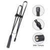 108CM Outdoor Flexible Walkie Talkie Antenna Portable Extend Radio Foldable SMA Female Dual Band 136/520MHz For Baofeng UV-5R/82 - Image 2