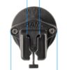 RAM Hand Microphone Holder for Yaesu - Image 3