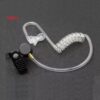 10pcs High-end air tube duct accessories single duct button air duct detachable Anti-radiation for walkie talkie