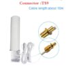 Outdoor Antenna 10 Meters SMA Male CRC9 TS9 Connector for 3G 4G Router Modem