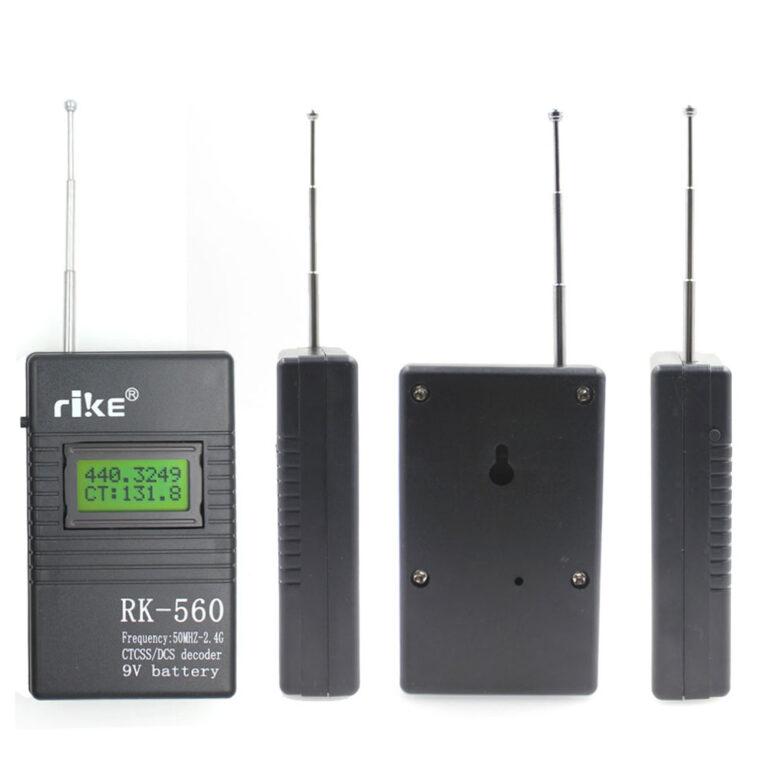 50MHz2.4GHz Portable DCS CTCSS Radio Tester RK560 Frequency Meter Two Way Radio