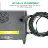Upto 3 Meters Hand PTT Mic Extension Cords for TYT TH-7800 TH-9800 Mobile Car Tranceiver - Image 3
