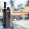 Ultra Thin Lightweight 4G Wifi PoC Poratable Radio GPS Inrico T520 Zello Android Dual Sim Card Walkie Talkie