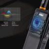 Ultra Thin Lightweight 4G Wifi PoC Poratable Radio GPS Inrico T520 Zello Android Dual Sim Card Walkie Talkie - Image 2