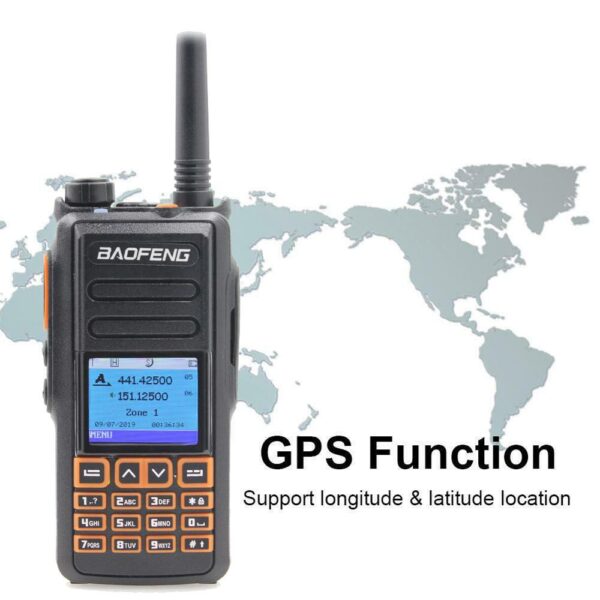 New BaoFeng DM-760 With GPS function Dual Band 136-174&400-470mhz DMR Digital Radio Tier 1&2 Dual Time Slot Walkie Talkie - Image 3