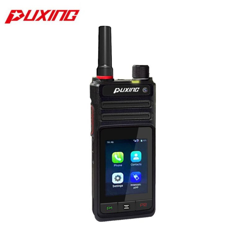 G25 Puxing Portable Walkie Talkie 4G SIM Card Wifi Gps Two way Radio with Camera Touchable
