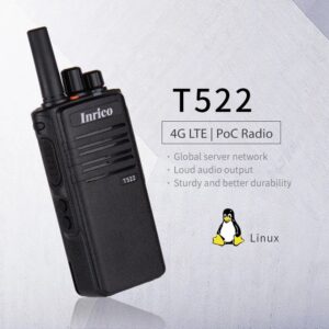 Hot Sale Cheap 3G 4G GPS Waterproof IP54 Rugged Walkie Talkie  Inrico T522 POC radio