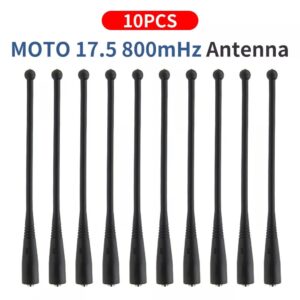 10pcs Motorola 2-Way radios 800MHz flexible antennas for MTX8000 MTX800 MTX8250 MTX8250LS MTX838 MTX850 MTX850LS MTX950 MTX9250 MTX9000 etc