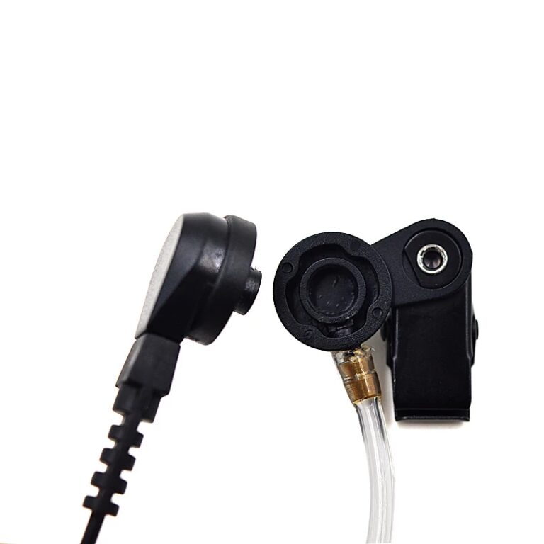 2 Pin Surveillance Acoustic Tube Earpiece Headset PTT for Hytera HYT