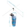 Nagoya RE-03 NMO Antenna 10MHz-1300MHz Antenna Ground Bracket Redical for Mobile Radio Antenna NMO Strengthen Omni Base Station - Image 2
