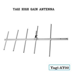 Ailunce High Gain Antenna AY02 Yagi Antenna Female Connector Yagi-Uda Antenna Ham Radio antenna For UV-5R UV-82 BF-888S Walkie Talkie 