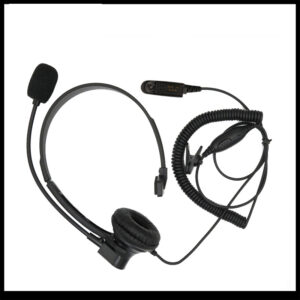 Motorola GP340 GP328 GP1280 PRO5150 GP338 GP380 HT1250 Overhead Headset Mic Earphone