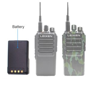 LEIXEN Battery Li ion 4000mAh for UV-25D NOTE Two Way Radio