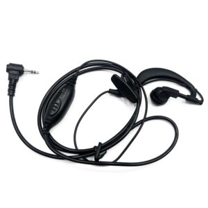 for Motorola Talkabout T60 T80 T5 T7 MR350R etc Many Radios Surveillance PTT Mic Earpiece