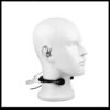 ICOM Radio Mic Adjustable Throat Microphone Earpiece for  ICOM IC-V80 IC-V85 IC-F3 F4 IC-F20 IC-V82 - Image 3