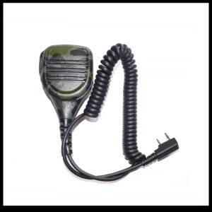 5pcs Walkie Talkie Camouflage Remote PPT Speaker Mic for Baofeng 5R Kenwood TK3207 Wouxun Puxing 777 888