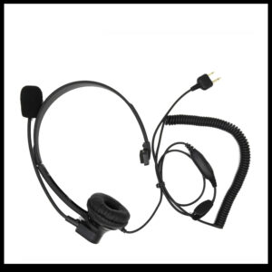 Walkie Talkie Over Head Headset Boom Mic Earphone For ICOM Radio IC-F3 IC-F3S IC-F4 IC-F4S IC-F10 IC-F20