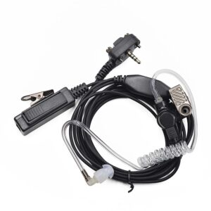 1Pin PTT Headset Mic for Vertex Standard VX-230 VX-231 VX-350 EVX-531 EVX-534 VX-298 Two-way Radio