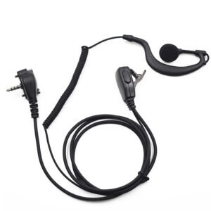 PTT Earhook G-shape Headset Mic for Vertex Standard VX231 VX261 VX351 VX-417 VX-451 EVX-531 EVX-534 Radio walkie talkie
