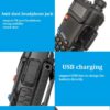 Baofeng UV5R Ham Radio with 3800mAh Extend Battery Speaker Microphone Programming Cable Security Headset Car Charger High Gain Antenna - Image 4