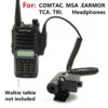 Baofeng BF-A58 Z Tactical PTT for Baofeng UV9R UV-9R Plus UV-XR BF-A58 Radio Walkie Talkie COMTAC MSA EARMOR TCA TRI NATO Headset U94 PTT