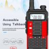 Lastest Baofeng BF-UV10R Long Range 10W 128CH Dual Band Free Headset Handheld Walkie Talkie Ham CB Radio - Image 2