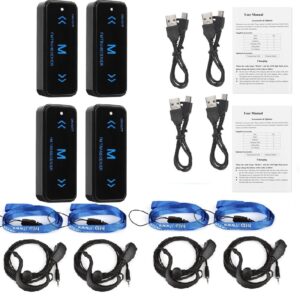 4pcs Free License Talkie Walkie LEIXEN VV-108 Children Two Way Radio