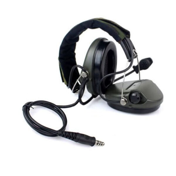Tactical H60 Headset Noise Reduction Canceling Electronic Sound Pickup for Two Way Radio - Image 4