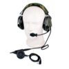 Tactical H60 Headset Noise Reduction Canceling Electronic Sound Pickup for Two Way Radio