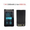 KNB-55L Battery for Kenwood Radio TK-3360 TK-3160 TK-2170 KNB-57L TK-3173 TK-3170 TK-2360 NX-320 TK-3140 TK-2160 - Image 6