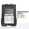 10pcs Battery 1900mAH ICOM BP-245 BP-245H BP-245N Battery for IC-M71 IC-M72 IC-M73 Two Way Radio - Image 5