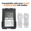 10pcs Battery 1900mAH ICOM BP-245 BP-245H BP-245N Battery for IC-M71 IC-M72 IC-M73 Two Way Radio - Image 6