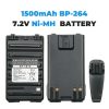 BP-264 NI-MH Battery for Icom T70 V80 F3001 F4001 F3101 F4101 F3210 F4210 F4210D F3210D F3101D F4101D Radio