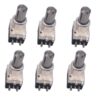 6pcs Power Switch Volume Switch for MOTOROLA Radio XIR P8200 P8260 P8268 DP3400 DP3401 DP3600 DP3601 XPR6500 XPR6550 DGP4150 DGP6150