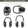 Baofeng Tactical Helmet Headset Noise Reduction Sound Pickup with PTT for Military Walkie Talkie Outdoot Hunting Radio AR-152 - Image 4