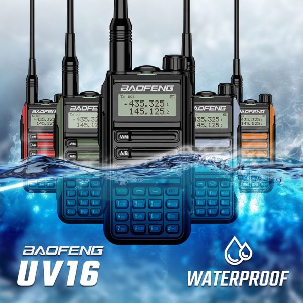 Baofeng UV-16 Long Range Walkie Talkie Handheld Two Way Radio