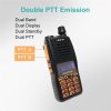 Baofeng GT-5 Walkie Talkie Long Range Two Way Radio Dual PTT Transceiver - Image 4