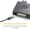 Baojie BJ-218 Mini Mobile Radio 25W Dual Band VHF UHF Walkie Talkie - Image 4