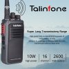 Talinfone M23 Plus 10W UHF VHF Walkie Talkie IP68 Waterproof Two-Way Radio - Image 2