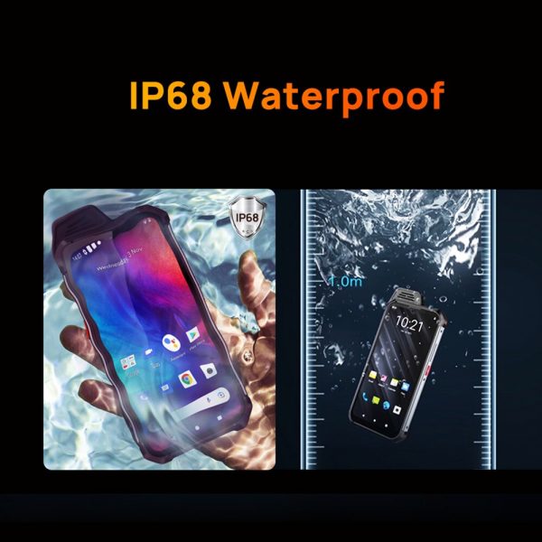 ATEX Explosion-proof IP68 Smartphone UNIWA W888 4GB 64GB Andriod 11 6.3 inch NFC Cellphone Walkie Talkie 4G Mobile Phone - Image 3
