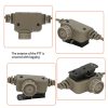 Tactical Headset U94 PTT RAC with 6 Pin Connector for AN/PRC 148 & PRC 152 Walkie-talkie - Image 2