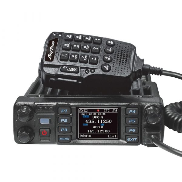 Anytone AT-D578UV PLUS Car Radio With BT PTT button Dual Band Digital Amateur Radio