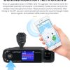 ZASTONE D9000APP 50W Mobile Transceiver Link to Phone App Dual Band UHF VHF off-road Vehicle Walkie Talkie - Image 2