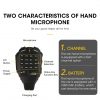ZASTONE D9000APP 50W Mobile Transceiver Link to Phone App Dual Band UHF VHF off-road Vehicle Walkie Talkie - Image 3