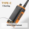Baofeng UV-17 Plus Walkie Talkie 10W Tri-Band Wireless Copy Frequency Type-C Charge NOAA Double Led Lamp Waterproof FM Radio - Image 5