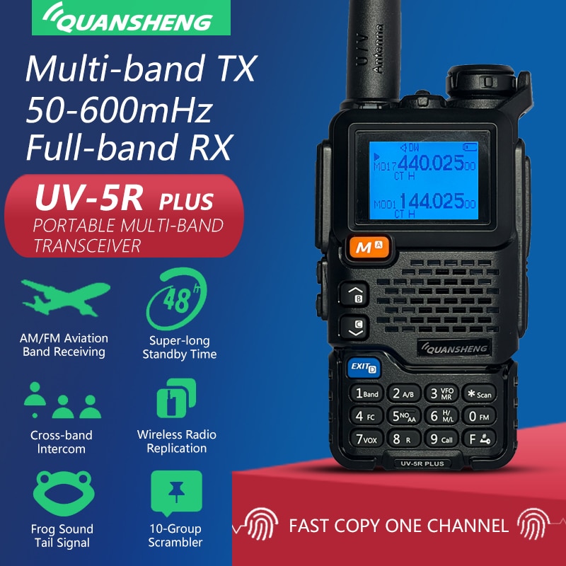 Dual Band Walkie Talkie Baofeng UV5R 8W Version 5W Version - ALAFONE