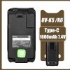 Quansheng 1600mAh Li-ion Battery for Walkie Talkie UV-K6 UV-K5 Two Way Radio - Image 3
